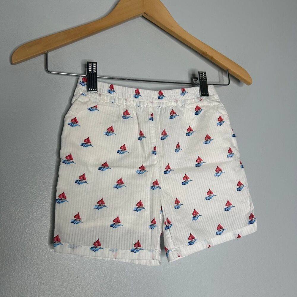 Hill House Home kids' shorts in Love Boats Print Size 5/6